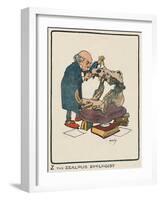 'Z the Zealous Zoologist', 1903-John Hassall-Framed Giclee Print