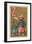 Z, Zouave and Friend Walking-null-Framed Art Print