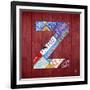 Z-Design Turnpike-Framed Giclee Print