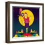 Z-Diela Maharanie-Framed Art Print