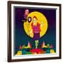 Z-Diela Maharanie-Framed Art Print