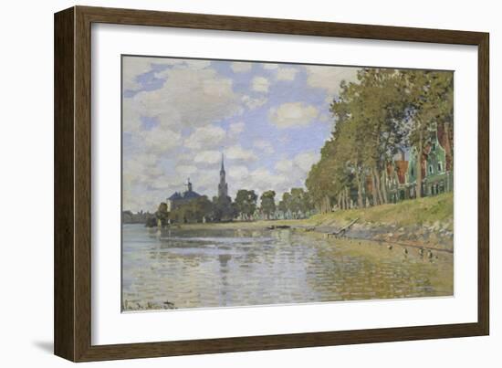 Zaandam, 1871-Claude Monet-Framed Giclee Print