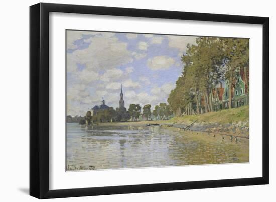 Zaandam, 1871-Claude Monet-Framed Giclee Print