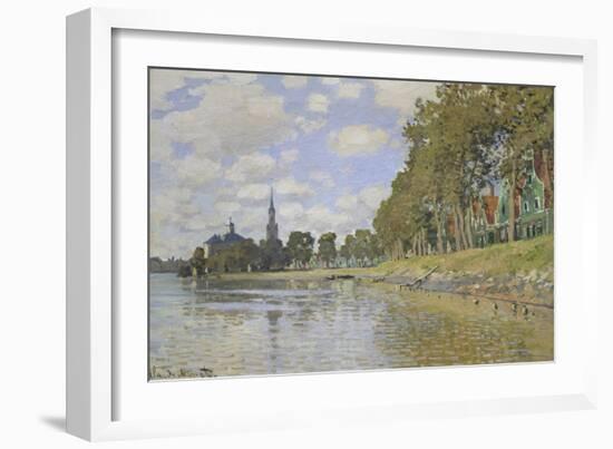 Zaandam, 1871-Claude Monet-Framed Giclee Print