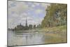 Zaandam, 1871-Claude Monet-Mounted Giclee Print