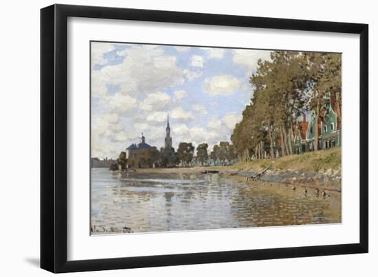 Zaandam, 1871-Claude Monet-Framed Giclee Print