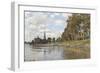 Zaandam, 1871-Claude Monet-Framed Giclee Print