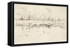 Zaandam, 1889-James Abbott McNeill Whistler-Framed Stretched Canvas