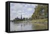 Zaandam-Claude Monet-Framed Stretched Canvas