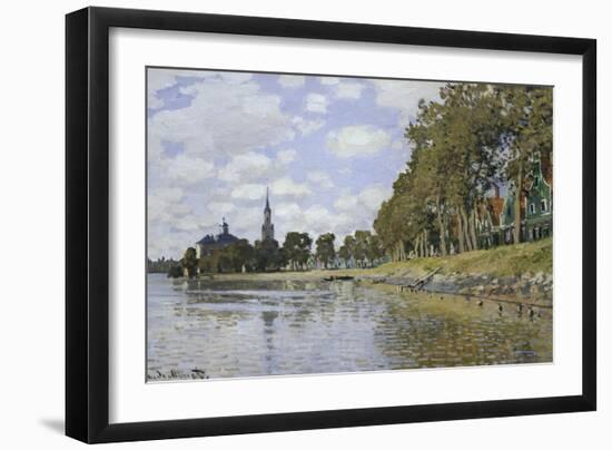 Zaandam-Claude Monet-Framed Art Print