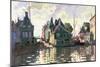 Zaandam-Claude Monet-Mounted Premium Giclee Print