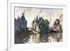 Zaandam-Claude Monet-Framed Giclee Print