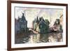 Zaandam-Claude Monet-Framed Giclee Print