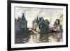 Zaandam-Claude Monet-Framed Giclee Print