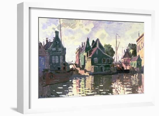 Zaandam-Claude Monet-Framed Giclee Print