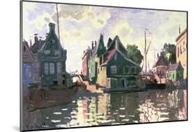Zaandam-Claude Monet-Mounted Giclee Print
