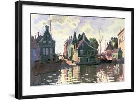 Zaandam-Claude Monet-Framed Giclee Print