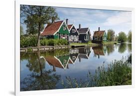 Zaanse Schans, Zaandam Near Amsterdam, Holland, the Netherlands-Gary Cook-Framed Photographic Print