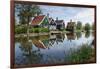 Zaanse Schans, Zaandam Near Amsterdam, Holland, the Netherlands-Gary Cook-Framed Photographic Print