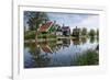 Zaanse Schans, Zaandam Near Amsterdam, Holland, the Netherlands-Gary Cook-Framed Photographic Print