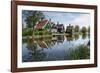 Zaanse Schans, Zaandam Near Amsterdam, Holland, the Netherlands-Gary Cook-Framed Photographic Print