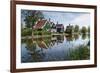 Zaanse Schans, Zaandam Near Amsterdam, Holland, the Netherlands-Gary Cook-Framed Photographic Print