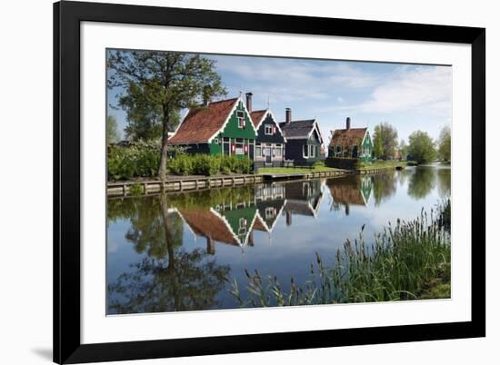 Zaanse Schans, Zaandam Near Amsterdam, Holland, the Netherlands-Gary Cook-Framed Photographic Print