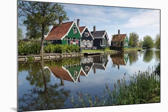 Zaanse Schans, Zaandam Near Amsterdam, Holland, the Netherlands-Gary Cook-Mounted Photographic Print