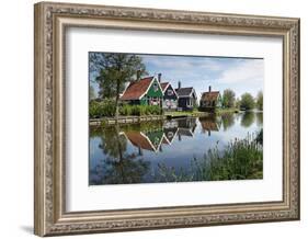 Zaanse Schans, Zaandam Near Amsterdam, Holland, the Netherlands-Gary Cook-Framed Photographic Print