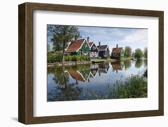 Zaanse Schans, Zaandam Near Amsterdam, Holland, the Netherlands-Gary Cook-Framed Photographic Print