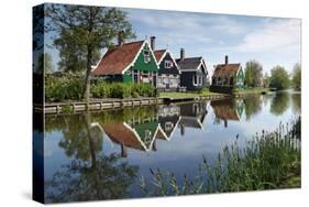 Zaanse Schans, Zaandam Near Amsterdam, Holland, the Netherlands-Gary Cook-Stretched Canvas
