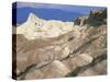 Zabriskie Point after Sunrise, Death Valley Badlands Landscape, California, USA-David Kjaer-Stretched Canvas