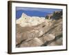 Zabriskie Point after Sunrise, Death Valley Badlands Landscape, California, USA-David Kjaer-Framed Photographic Print