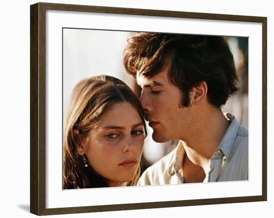 Zabriskie Point by Michelangelo Antonioni with Mark Frechette, Daria Halpr 1970 (photo)-null-Framed Photo