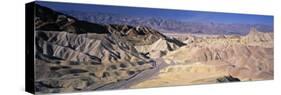 Zabriskie Point, Death Valley, California, USA-Walter Bibikow-Stretched Canvas