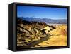 Zabriskie Point, Death Valley National Park, California, USA-Bernard Friel-Framed Stretched Canvas