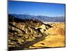 Zabriskie Point, Death Valley National Park, California, USA-Bernard Friel-Mounted Photographic Print