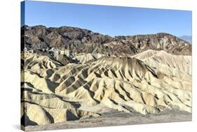 Zabriskie Point in Death Valley National Park, California-demerzel21-Stretched Canvas