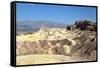 Zabriskie Point in Death Valley National Park, California-demerzel21-Framed Stretched Canvas