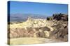 Zabriskie Point in Death Valley National Park, California-demerzel21-Stretched Canvas