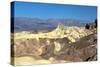Zabriskie Point in Death Valley National Park, California-demerzel21-Stretched Canvas