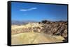 Zabriskie Point in Death Valley National Park, California-demerzel21-Framed Stretched Canvas