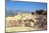 Zabriskie Point in Death Valley National Park, California-demerzel21-Mounted Photographic Print