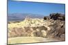 Zabriskie Point in Death Valley National Park, California-demerzel21-Mounted Photographic Print