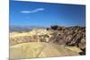 Zabriskie Point in Death Valley National Park, California-demerzel21-Mounted Photographic Print