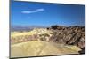 Zabriskie Point in Death Valley National Park, California-demerzel21-Mounted Photographic Print