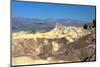 Zabriskie Point in Death Valley National Park, California-demerzel21-Mounted Photographic Print