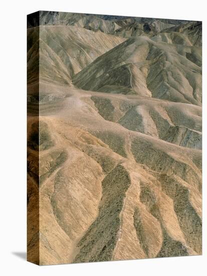 Zabriskie Point in the Death Valley National Park, California (USA)-Theo Allofs-Stretched Canvas