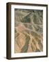 Zabriskie Point in the Death Valley National Park, California (USA)-Theo Allofs-Framed Photographic Print