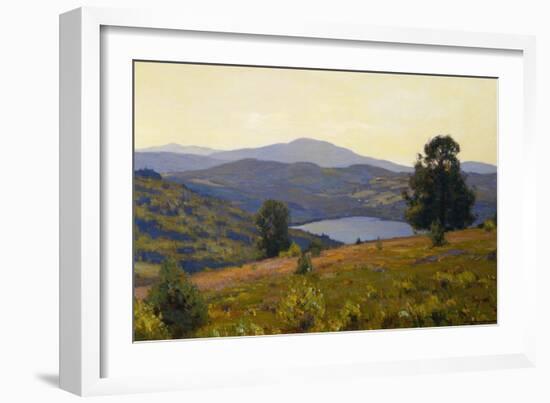 Zaca Lake-William Wendt-Framed Art Print